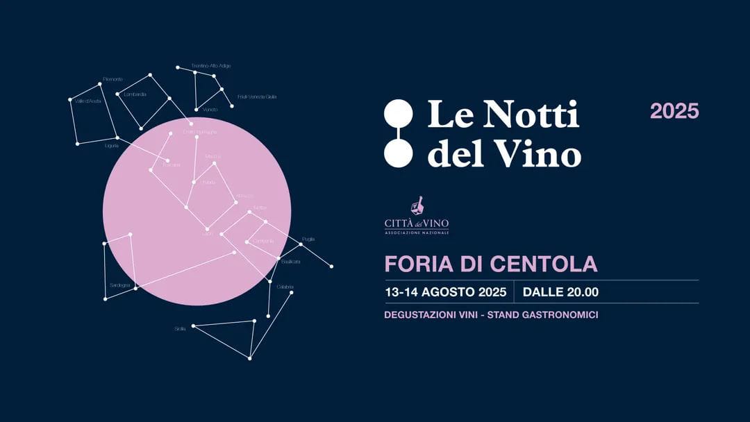 Foria di Centola celebra il vino dei papi con ‘Le notti del vino’ il 13 e 14 agosto