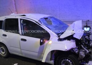 Tragico incidente in galleria sulla A2 tra Sicignano e Petina: un morto