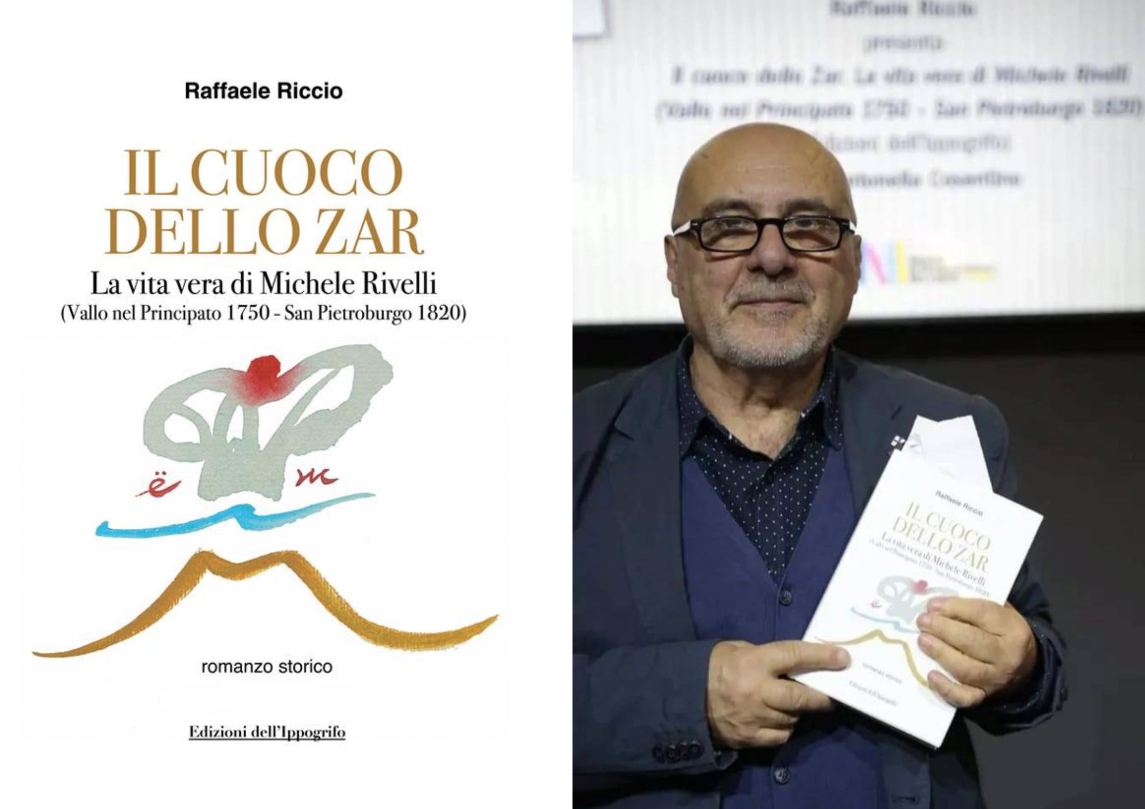 Dal Cilento alla Corte di Russia: a Vallo la presentazione de “Il cuoco dello Zar” di Raffaele Riccio