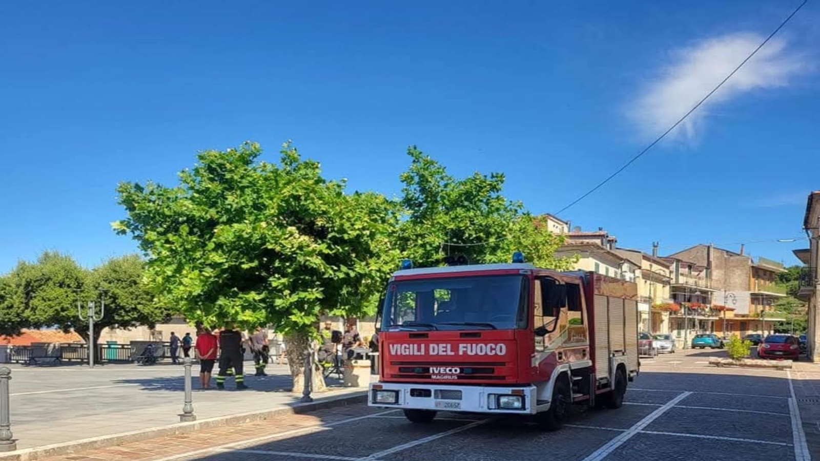 Roscigno attiva per l’estate il presidio rurale dei vigili del fuoco