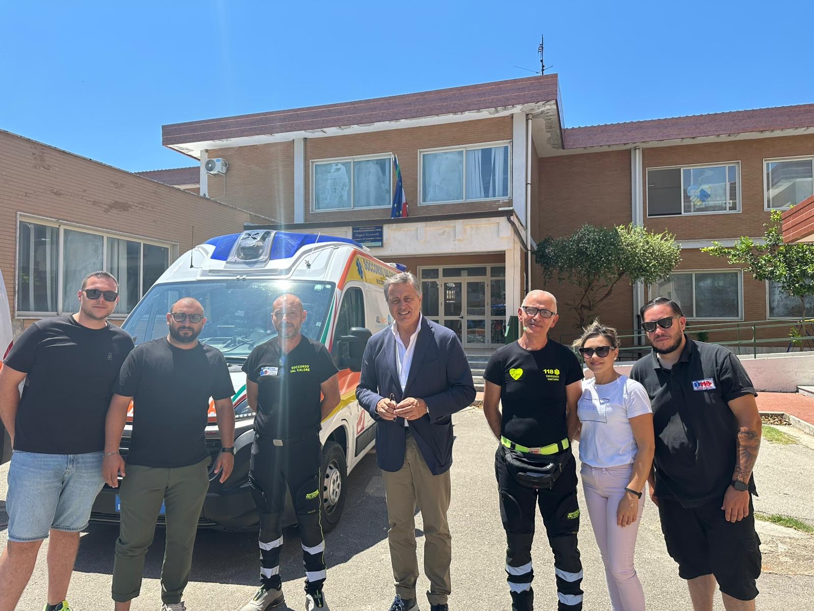 Castellabate, operativa la nuova postazione 118 a San Marco