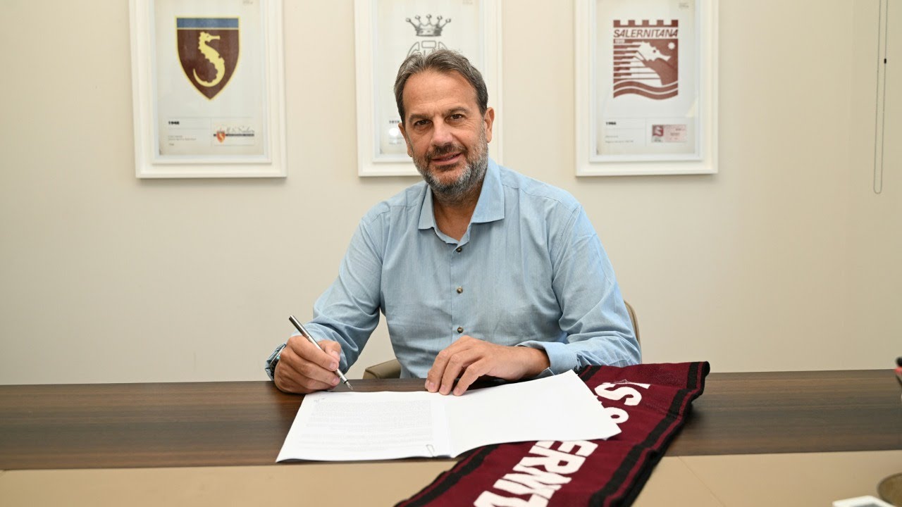 Salernitana, inizia l’era Faggiano: sarà lui il nuovo direttore sportivo fino al 2027
