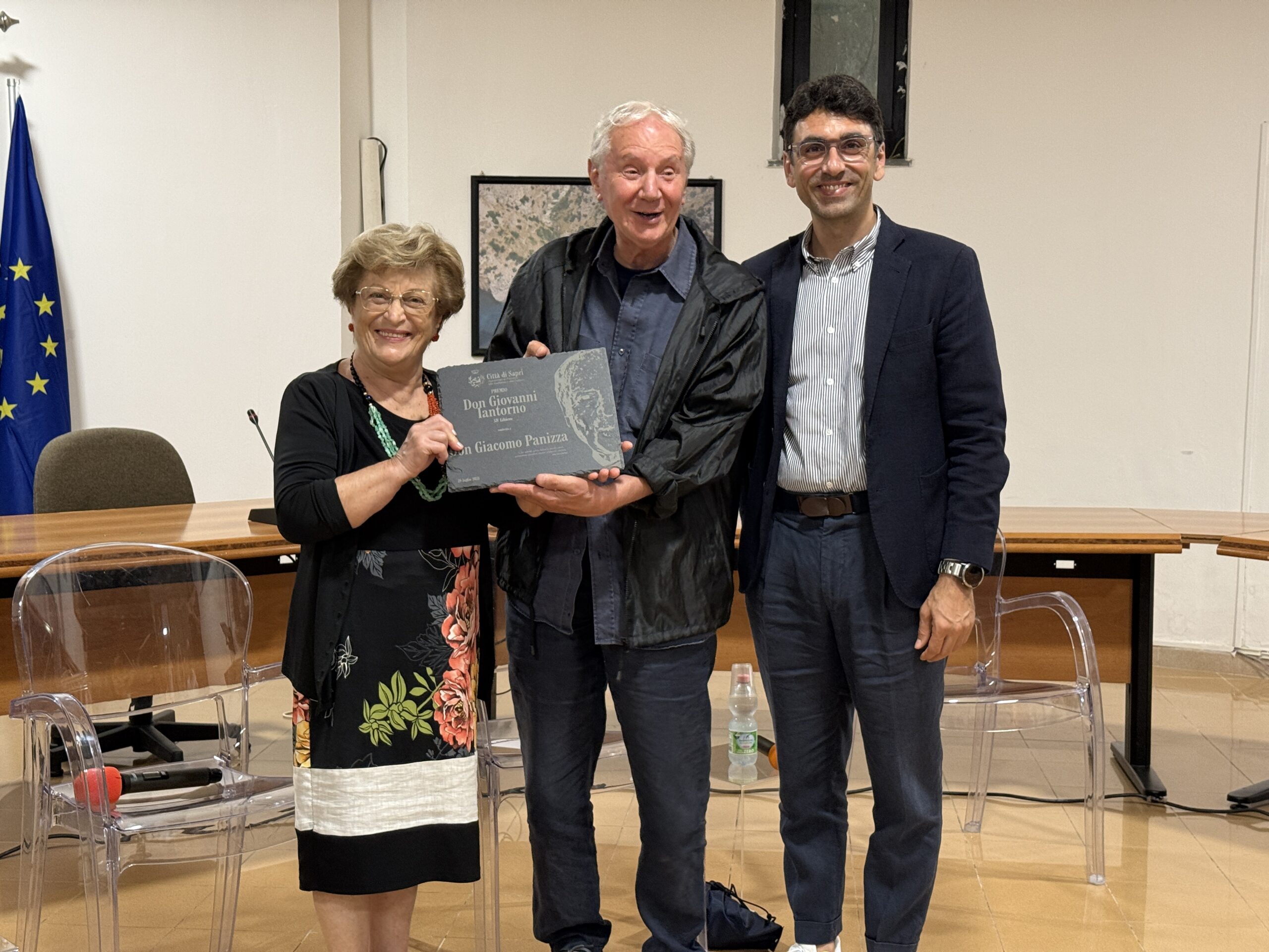 Sapri, a Don Giacomo Panizza il Premio Iantorno: «Esempi per le nuove generazioni»