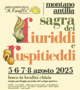 Montano Antilia celebra i sapori del Cilento: torna la sagra dei Fiuriddi e Ruspitieddi