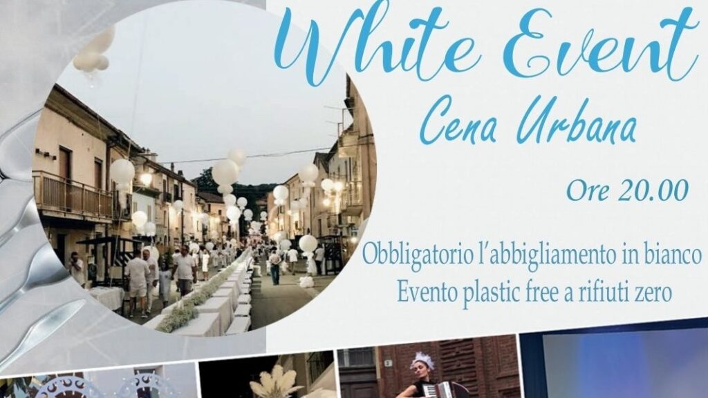 Buonabitacolo si tinge di bianco: torna la cena «total white» a zero plastica