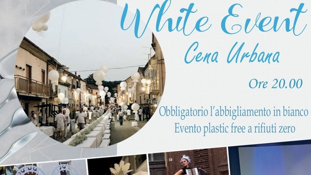Buonabitacolo si tinge di bianco: torna la cena «total white» a zero plastica