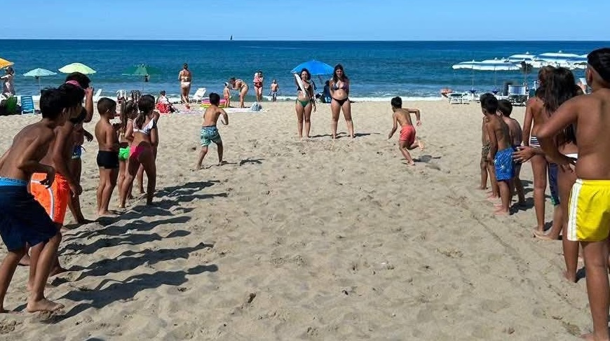Centola, concluso il campo estivo: estate di mare e giochi per i bambini