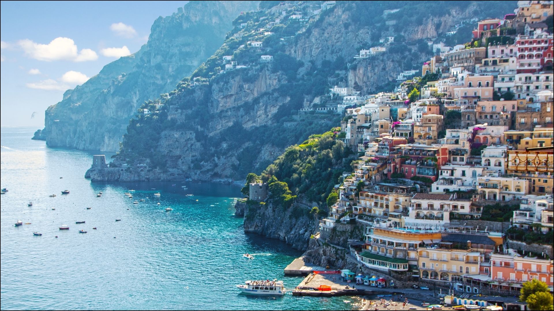 Turismo record in Costiera amalfitana: Cgil, «Servono interventi per mobilità e sicurezza»