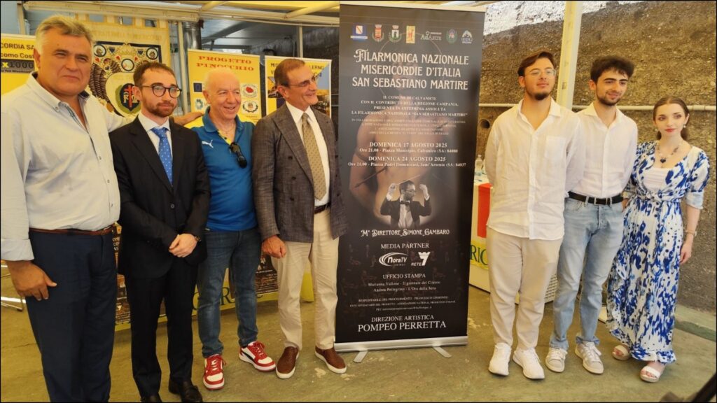 La Filarmonica nazionale Misericordie d’Italia San Sebastiano a Calvanico e Sant’Arsenio