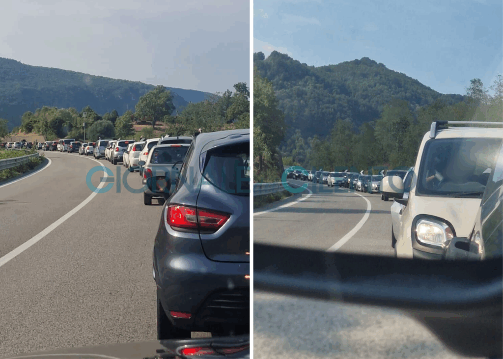 Bussentina bloccata: domenica di code infinite a Caselle in Pittari