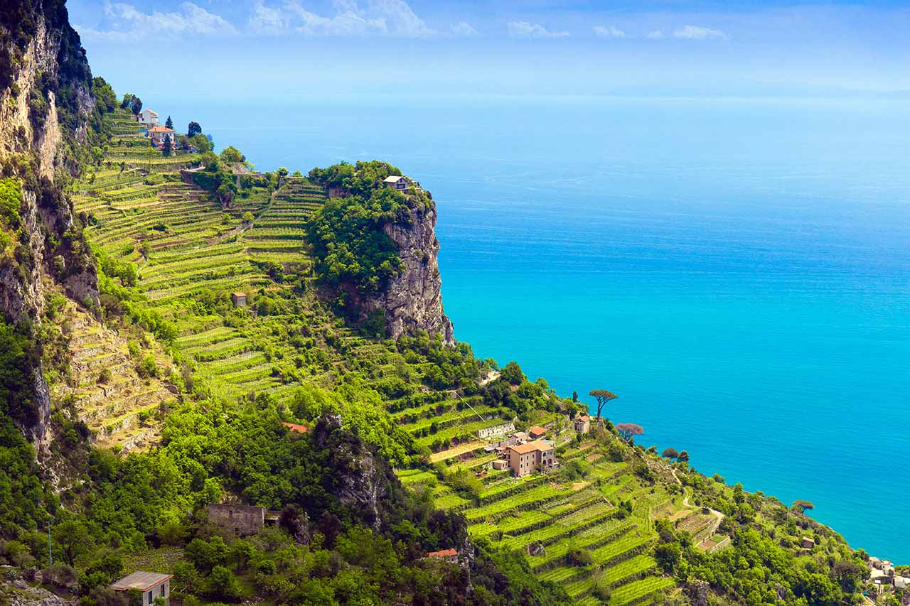 I terrazzamenti agricoli di Amalfi in pietra a secco sono diventati patrimonio mondiale dell’umanità