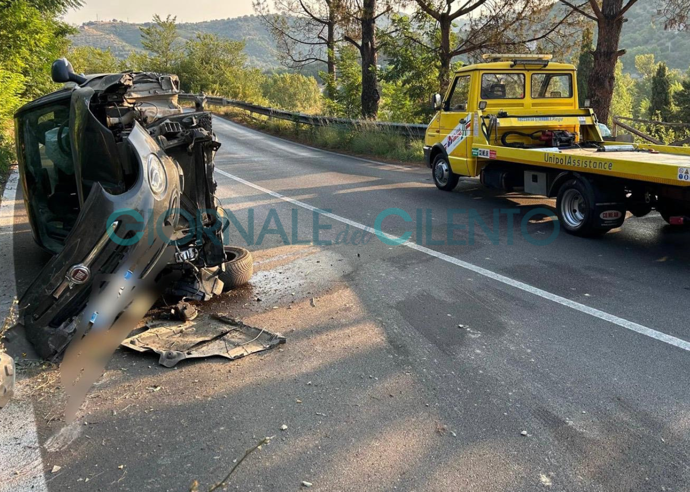 Laureana, incidente lungo la via del Mare: ferito un 30enne