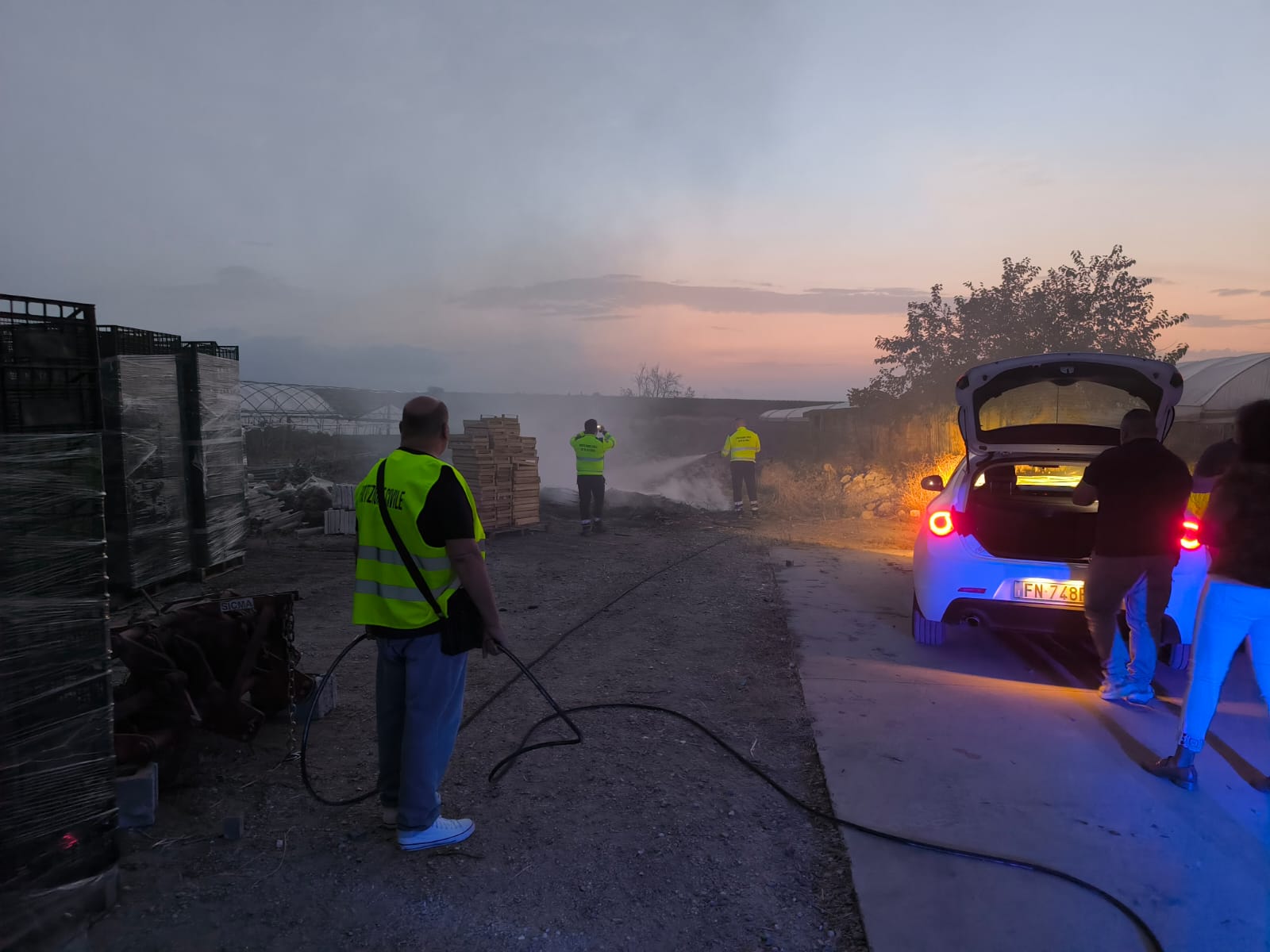 Incendi scoperti con i droni: denunciato un piromane di 48 anni