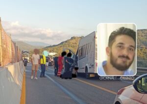 Tragedia sulla Cilentana: muore a 29 anni Santo Bottone, ferita la famiglia