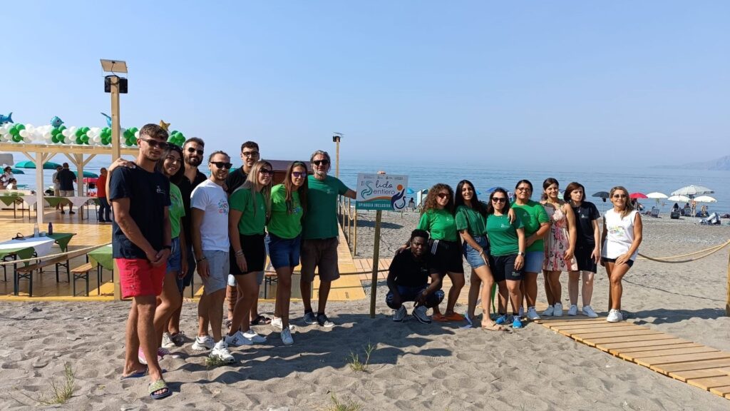 Villammare, in località Oliveto inaugurata la “Spiaggia inclusiva”