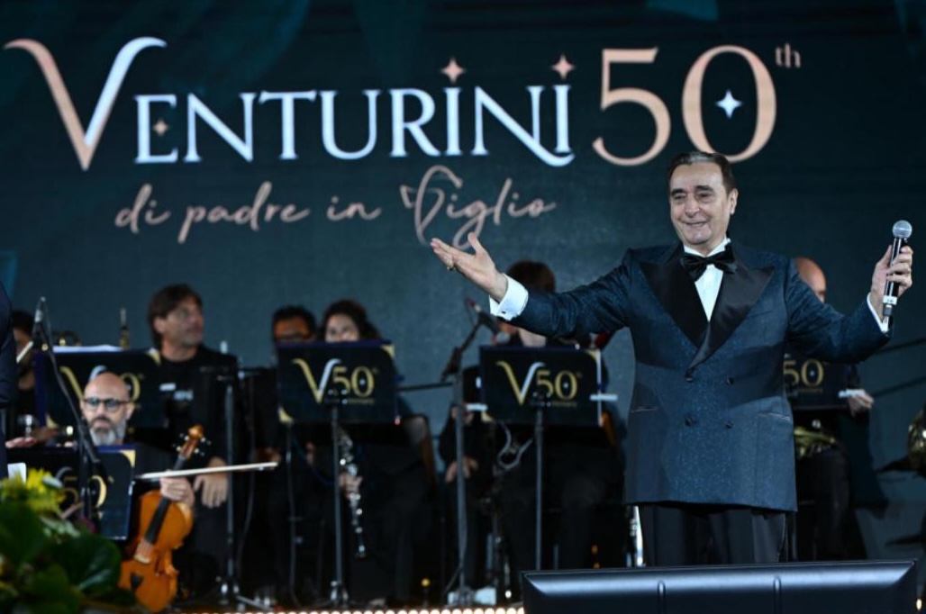 Premio Terre del Bussento al maestro Bruno Venturini per celebrare 50 anni di carriera