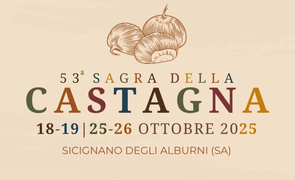 Sicignano degli Alburni si prepara alla 53ª Sagra della Castagna