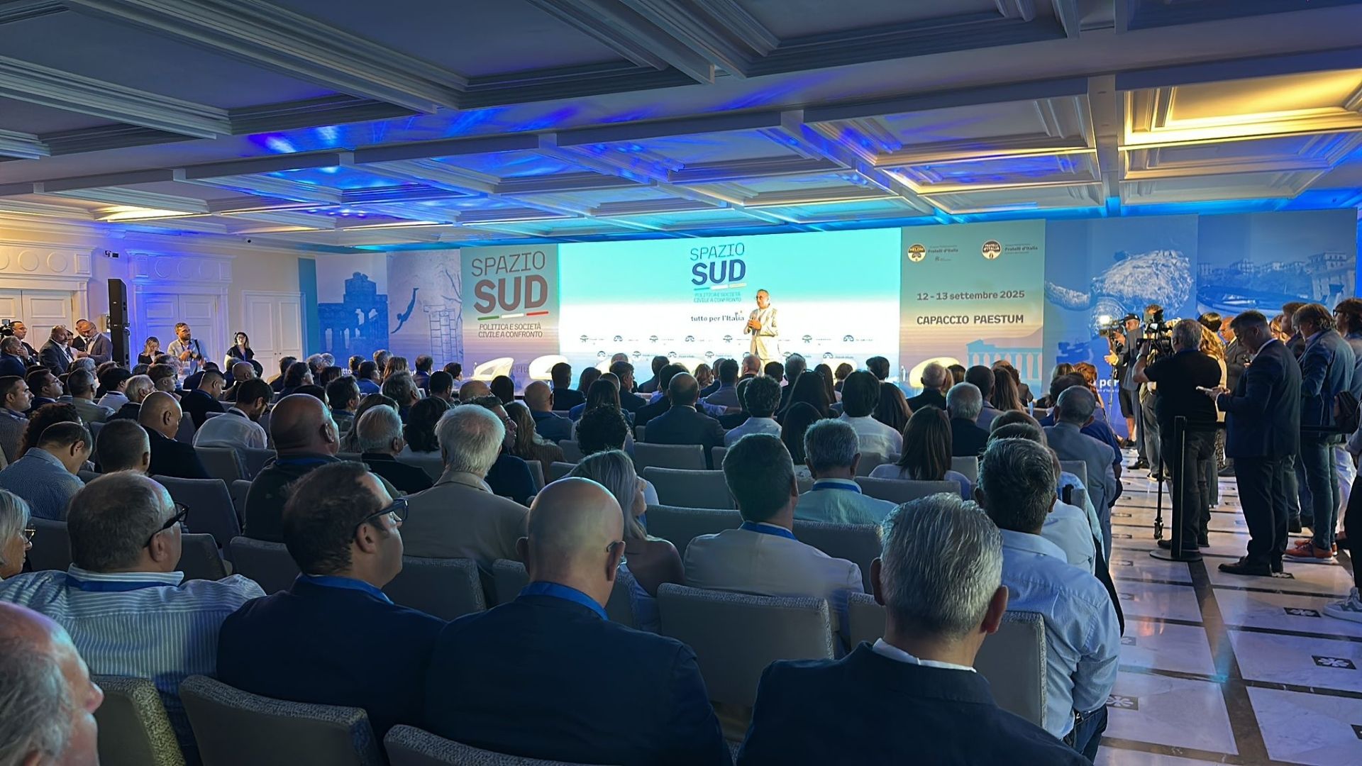 Domani si chiude la due giorni di FdI “Spazio Sud” a Capaccio Paestum