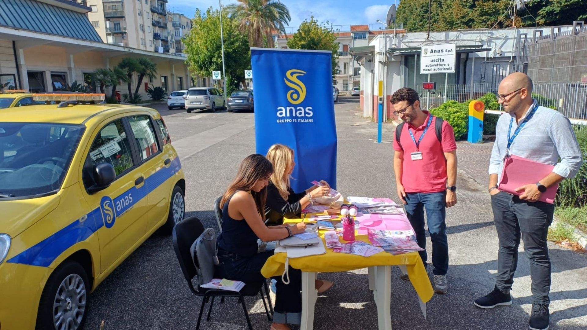 Campania, Anas e Komen Italia unite per la raccolta fondi contro il tumore al seno