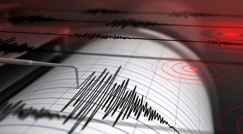 Scossa di terremoto di fronte la costa del Cilento