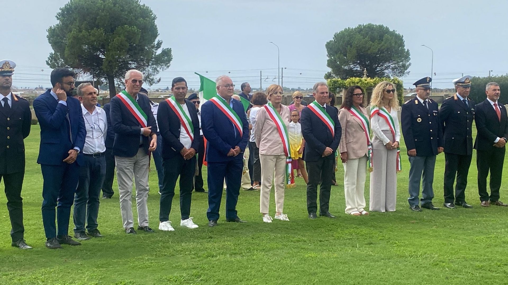 Il comune di Salerno partecipa all’Avalanche day al cimitero del Commonwealth
