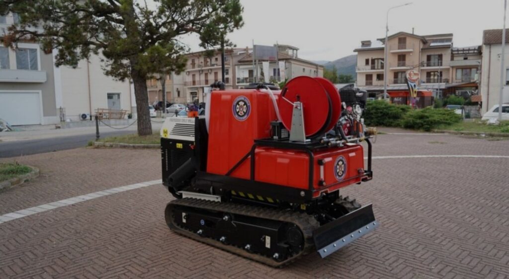 Il Vallo di Diano guarda al futuro dei soccorsi: inaugurato il nuovo Dumper radiocomandato