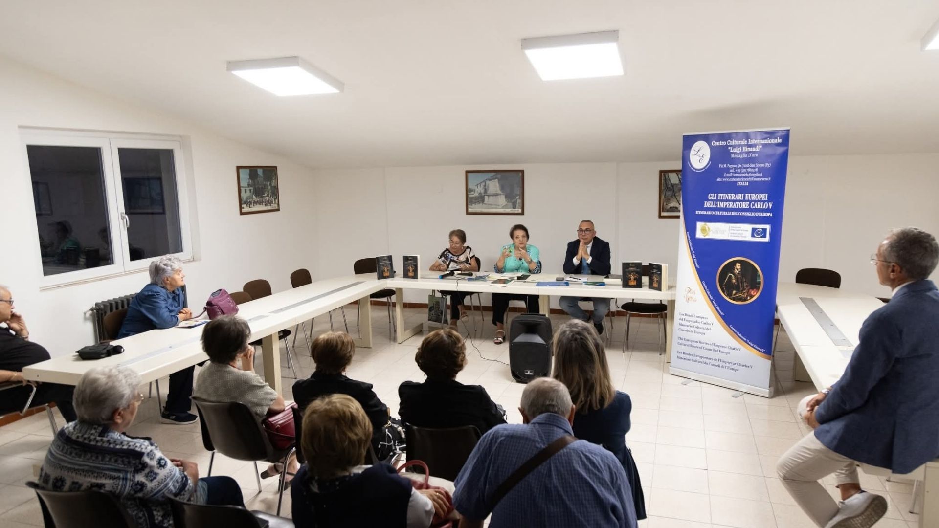 Con “Carlo V” si conclusa la quinta rassegna culturale “Incontri in biblioteca” a Polla