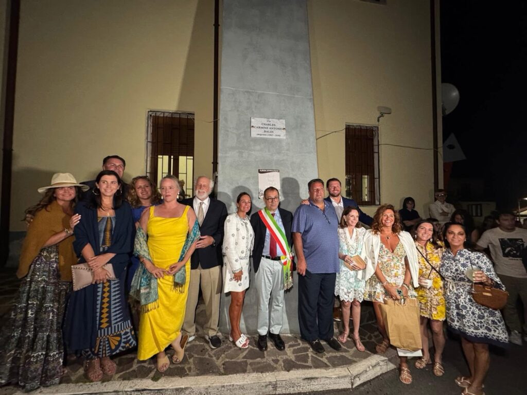 Castelnuovo Cilento dedica una strada a Carmine Baldi, antenato di Taylor Swift