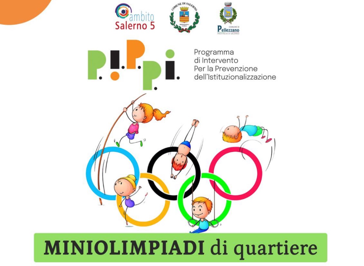 Ambito s5, Salerno capofila: al via le Miniolimpiadi di quartiere dal 19 settembre al 18 ottobre