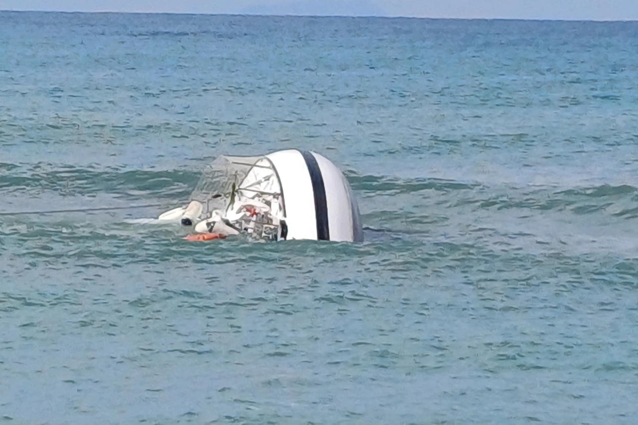 Castellabate, paura in mare: barca affonda a Punta Licosa, salvi i quattro a bordo