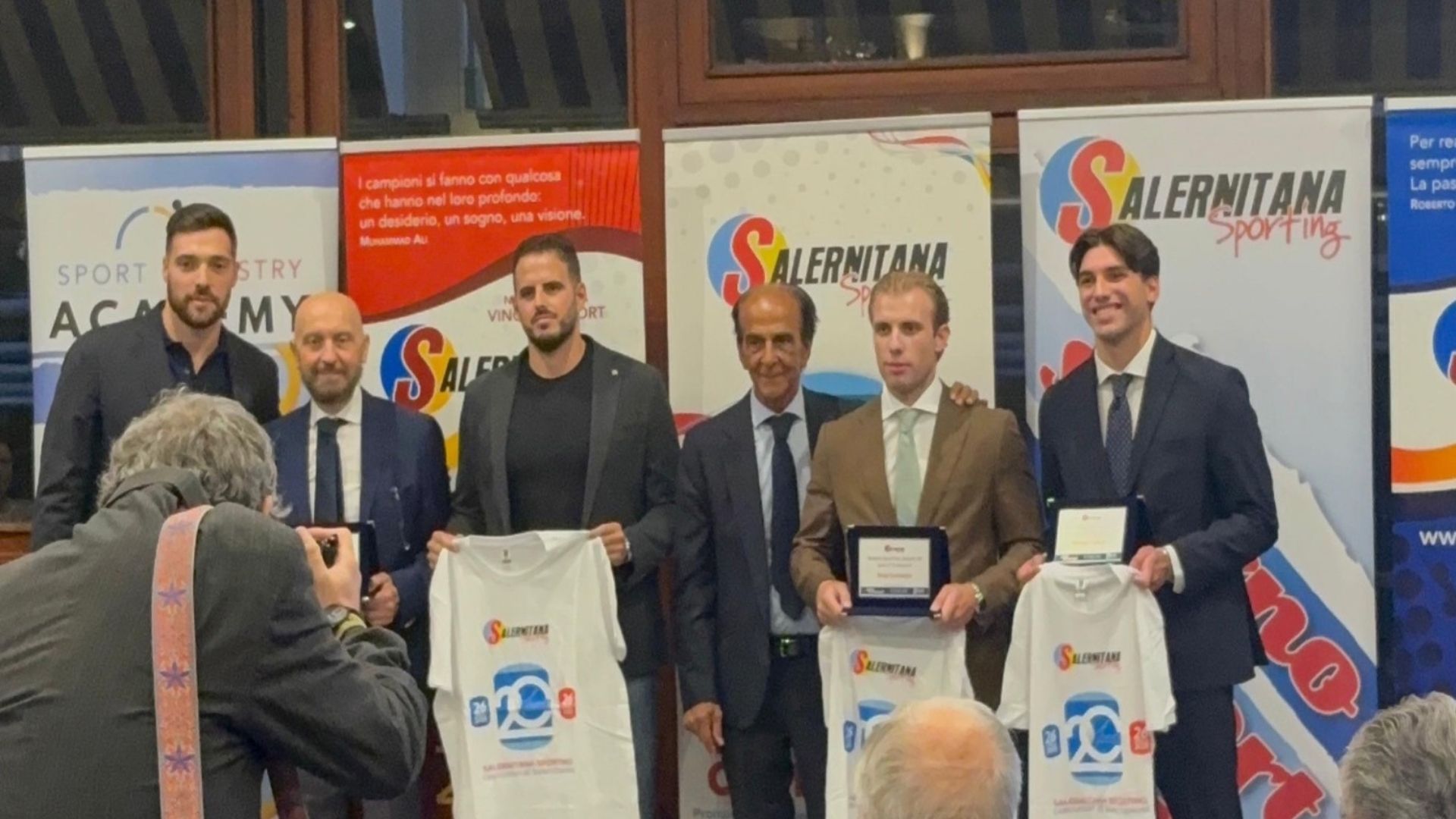 “Salerno Sport Day”: premiato l’agente sportivo Diego Cacciatore