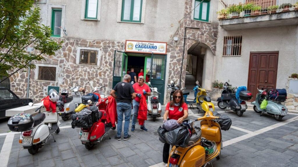 Il Vespa club Caggiano accoglierà i vespisti da tutta Italia nel Vallo di Diano