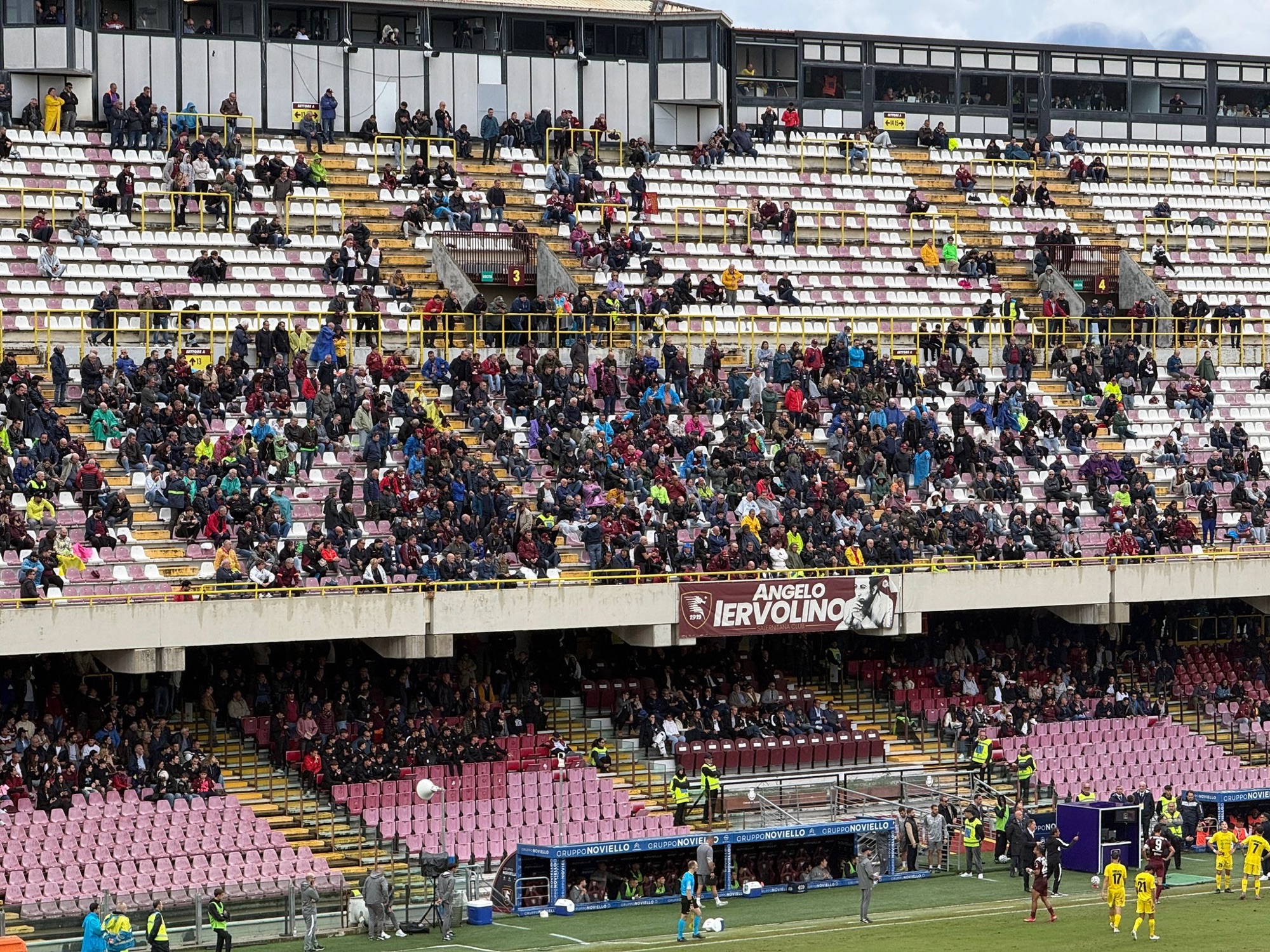 Salernitana-Cavese, primo tempo con poche emozioni: si resta sullo 0-0
