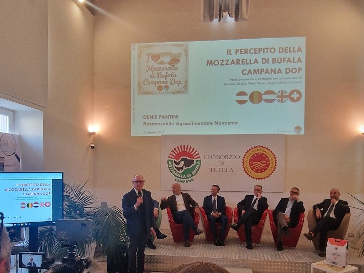 La mozzarella di bufala Dop è il cibo dell’amore in Europae raggiunge un pubblico digitale di 37 milioni di utenti