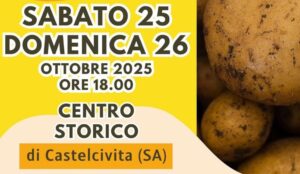 Torna la festa della Patata di Montagna di Castelcivita: al via la 14° edizione