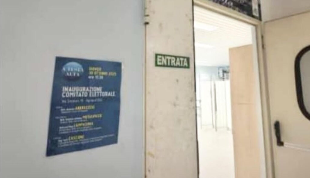 Propaganda elettorale in ospedale ad Agropoli, interrogazione a Piantedosi