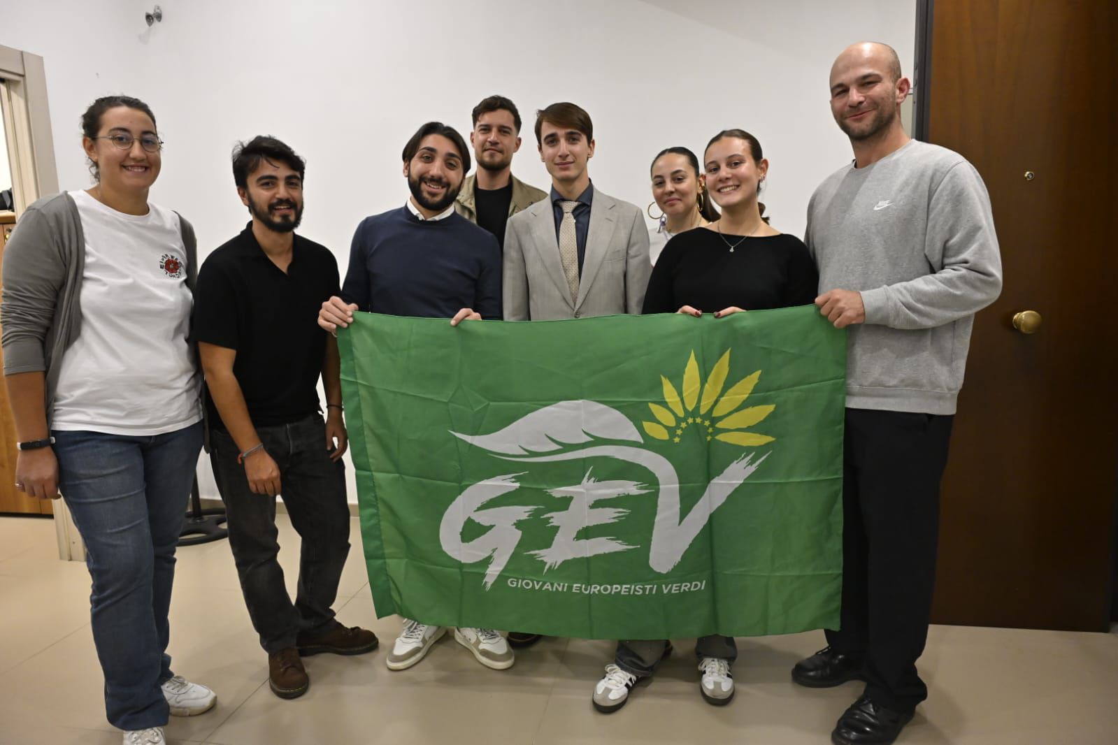 Giovani Europeisti Verdi , Paola Ferraioli e Adriano Maria Guida co-portavoce regionali