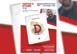 Sapri, l’Istituto Da Vinci ospita la presentazione del libro “D” di Giuseppe Vita