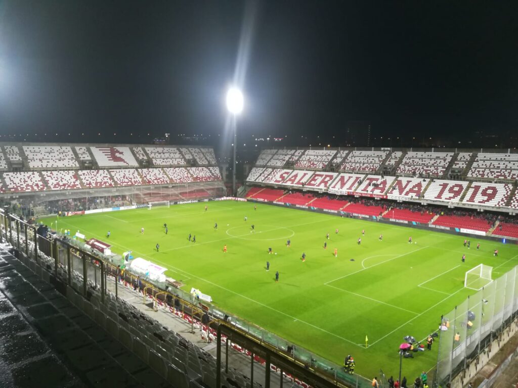 Stadio Arechi, tifosi ospiti verso la Curva Nord superiore: pronta la nuova dislocazione
