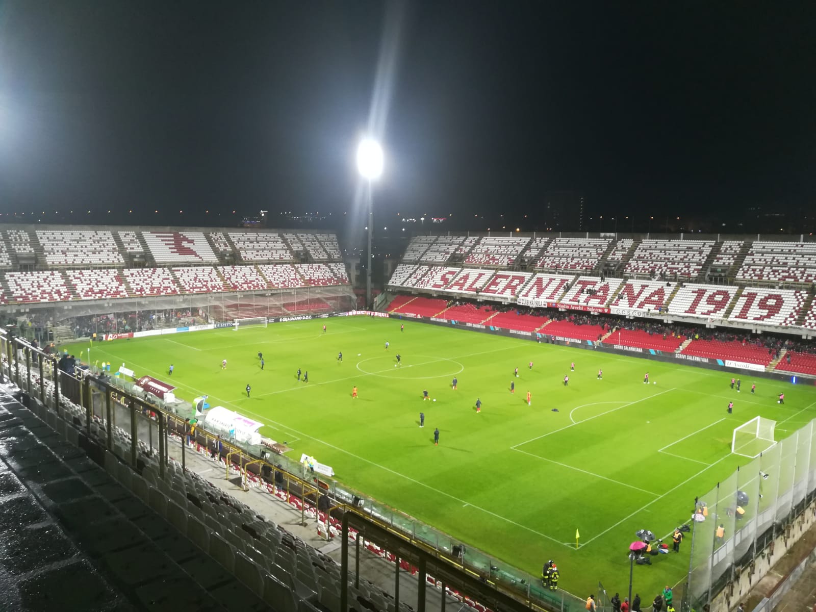 Stadio Arechi, tifosi ospiti verso la Curva Nord superiore: pronta la nuova dislocazione
