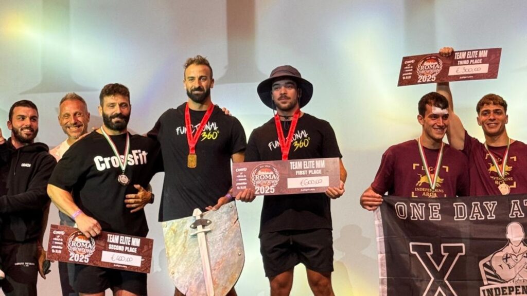 Crossfit, i salernitani Granata e Lucibello trionfano al Roma Throwdown 2025