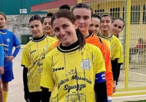 Romina Gaudio, un’atleta cilentana primeggia nel calcio femminile
