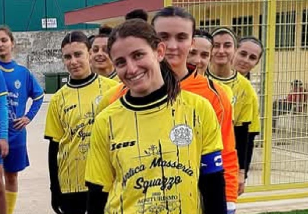Romina Gaudio, un’atleta cilentana primeggia nel calcio femminile