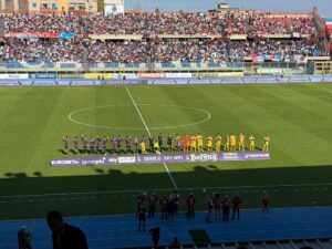 La Salernitana cade a Catania: ora il primato è condiviso con il Benevento