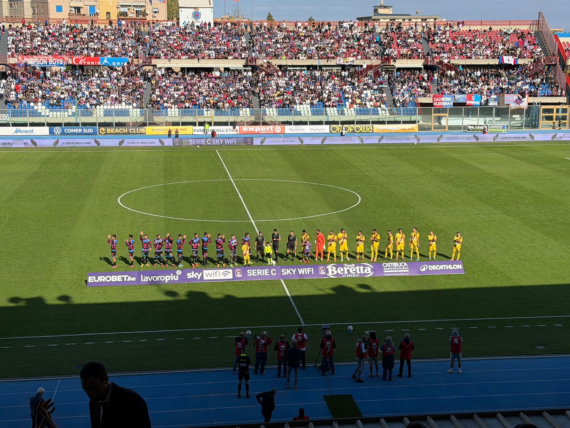 La Salernitana cade a Catania: ora il primato è condiviso con il Benevento