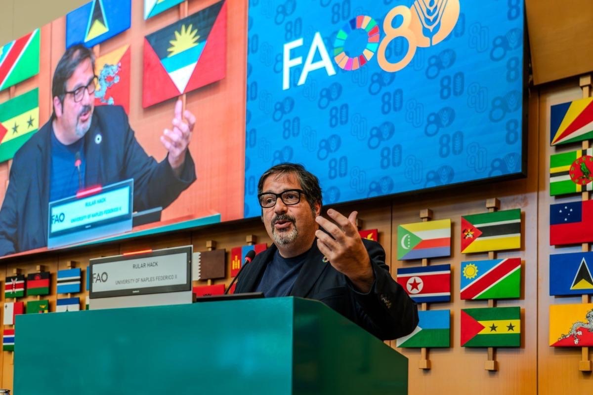 Alex Giordano tra i protagonisti del World Food Forum 2025 promosso dalla FAO