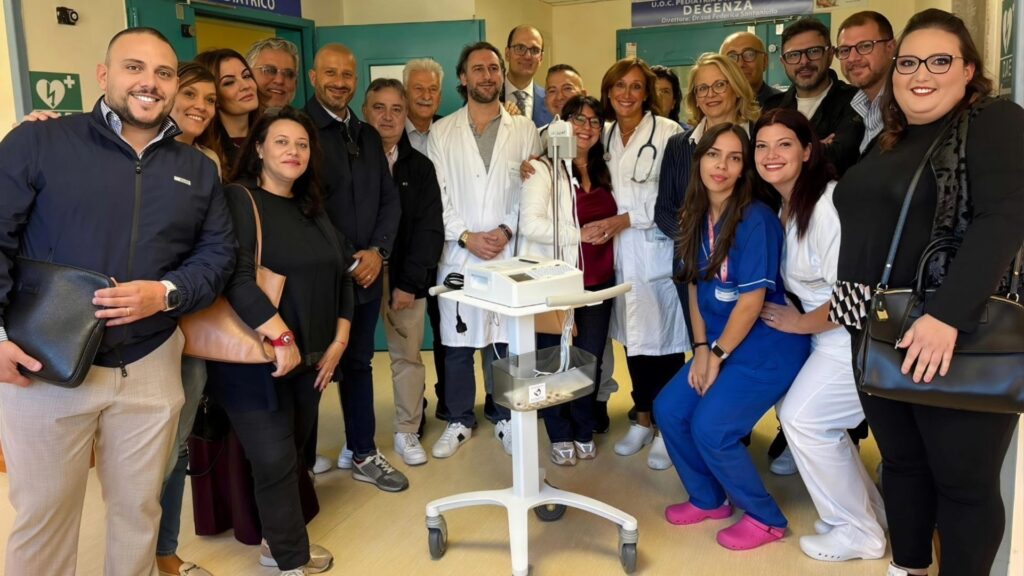 Pediatria dell’ospedale di Sarno: un nuovo elettrocardiografo per i piccoli pazienti