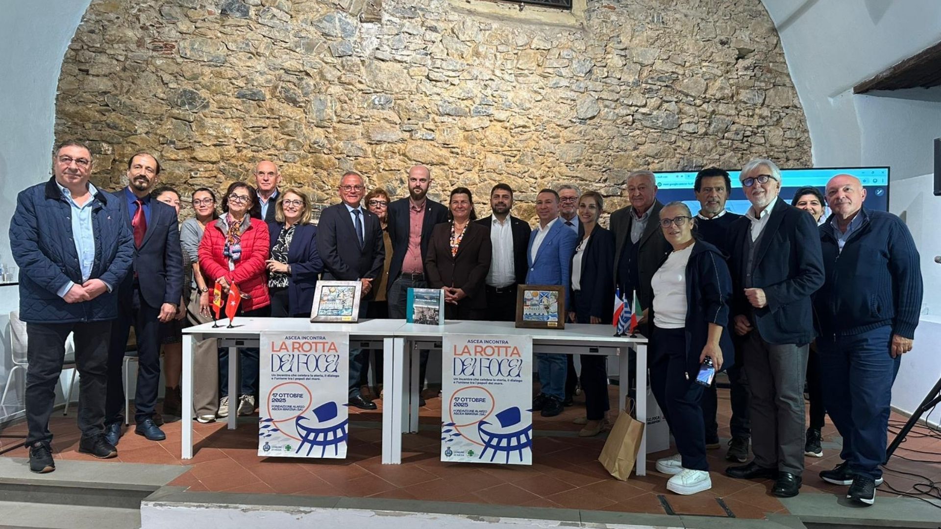 Ad Ascea firmato l’accordo internazionale della Rotta dei Focei