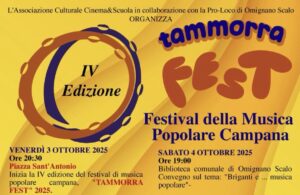 Omignano Scalo si accende con la IV edizione del “Tammorra Fest”