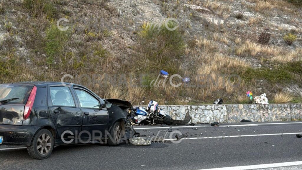 Incidente mortale sulla Bussentina: morta coppia a Sanza